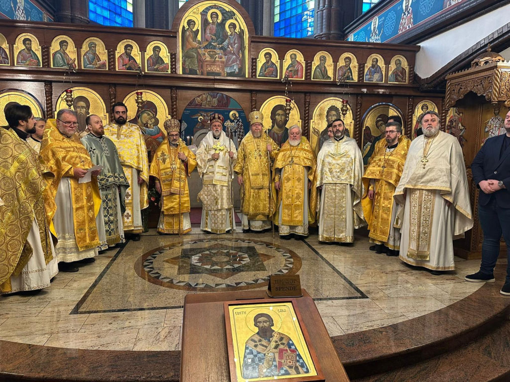 Иерархи трех Поместных Православных Церквей приняли участие в престольных торжествах прихода святителя Саввы Сербского в Берлине