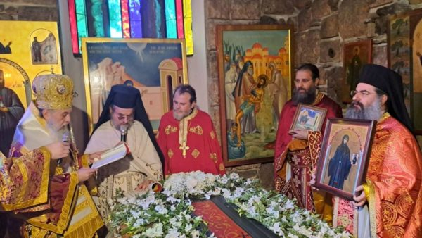 Πανήγυρις Ευρέσεως Ιερών Λειψάνων Οσιομάρτυρος Εφραίμ στην Νέα Μάκρη