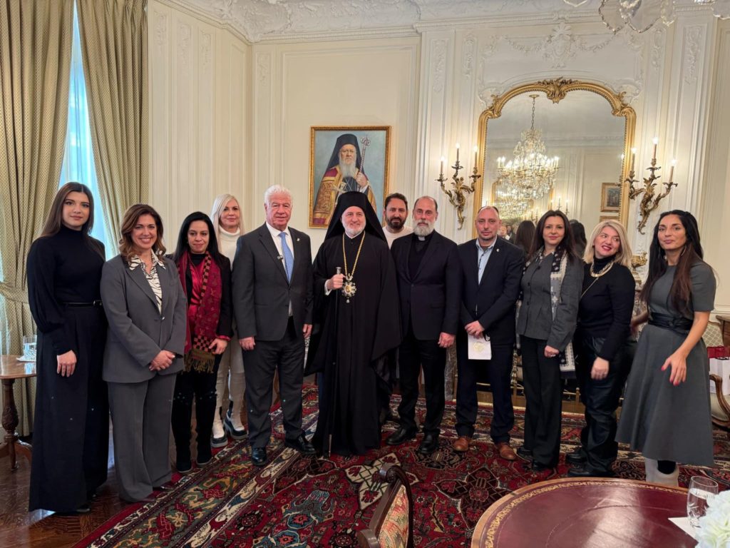 Ο Περιφερειάρχης Ιονίων Νήσων στον Αρχιεπίσκοπο Αμερικής