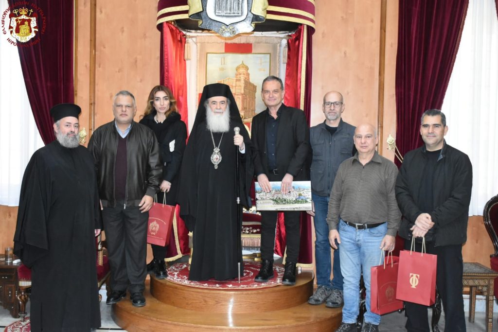 Επισκέψεις στον Πατριάρχη Ιεροσολύμων Θεόφιλο