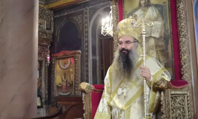 Σήμερα η Σύναξη με τον Επίσκοπο Κωνσταντιανής Κοσμά στο αρχονταρίκι του Αγίου Γεωργίου Ροτόντας Θεσσαλονίκης