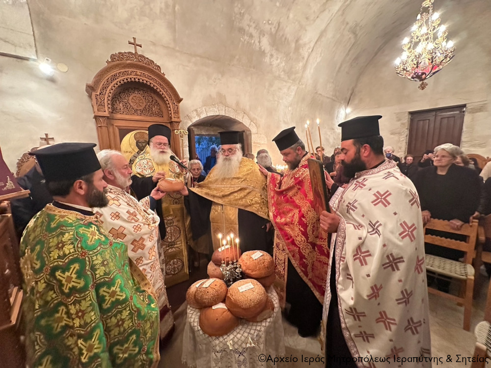 Ιεραπύτνης Κύριλλος: Ο Μέγας Αντώνιος ενίσχυσε την πίστη των χριστιανών