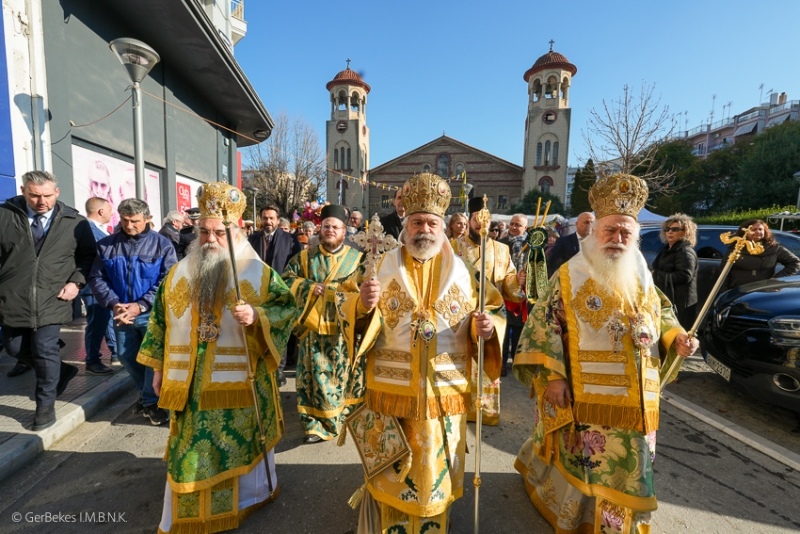 Πολυαρχιερατικό Συλλείτουργο και Ιερά Λιτανεία για τον πολιούχο της Βεροίας Όσιο Αντώνιο τον Nέο