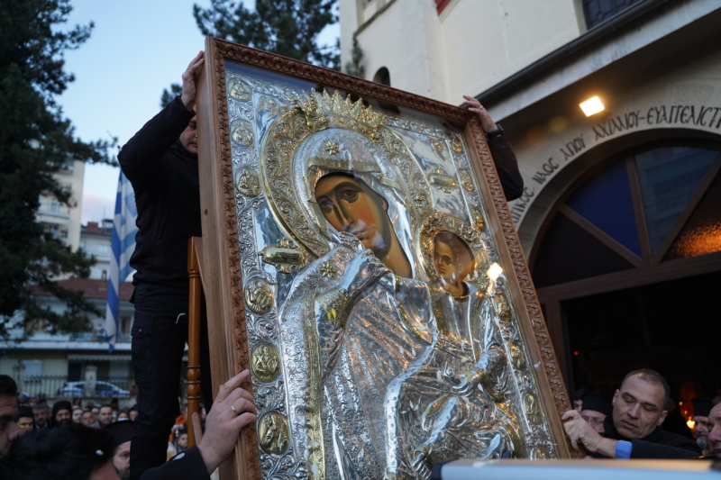 Ιερά Αγρυπνία στον Μητροπολιτικό Ναό Γρεβενών για την εορτή της Σύναξης της Παναγίας της Παραμυθίας