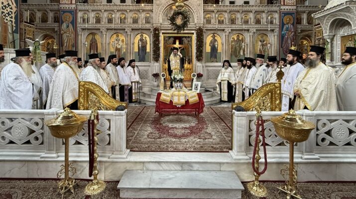 Τρισάγιο για τον Μακαριστό Αρχιεπίσκοπο Αλβανίας στον Άγιο Αχίλλιο