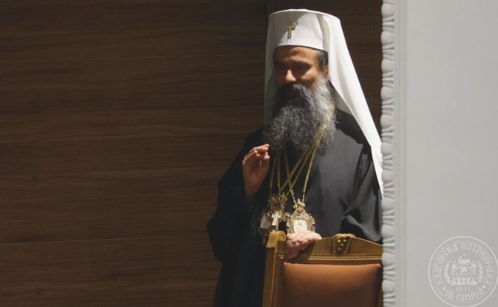 Ο Πατριάρχης Δανιήλ στη βουλγαρική Βουλή για την ψηφοφορία εκλογής του Υπουργικού Συμβουλίου