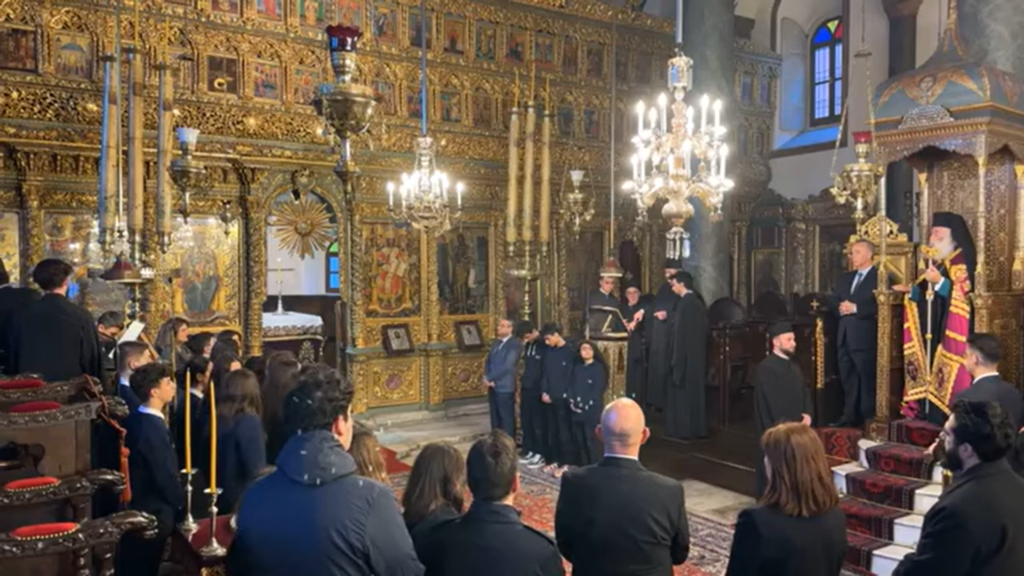 (Video) Patriarch Theodoros of Alexandria officiated at the Vespers of the Three Holy Hierarchs at the Phanar
