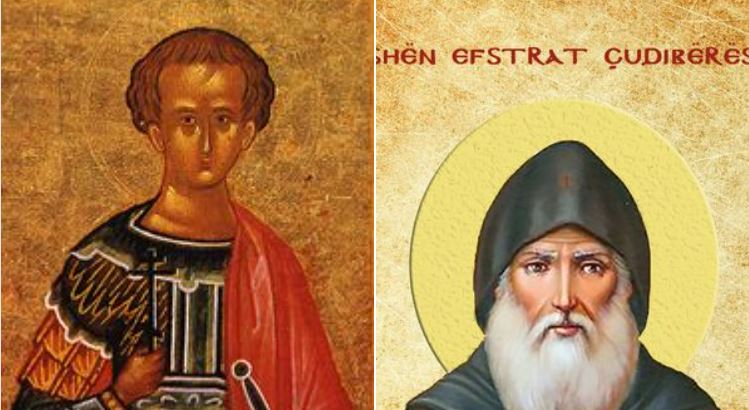 Dëshmor Poliefkti. Oshënar Efstrati, çudibërës. Dëshmoret Andonina, Domna. Filipi, mitropolit i Moskës