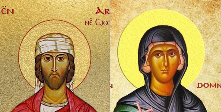 Oshënarët Gjergj Hozeviti, Agathoni. Oshënare Domnika. Alberti i Kashelit. Dëshmor Abo në Gjeorgji