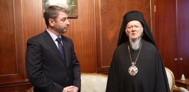 PATRIARKU EKUMENIK TËRËSHENJTËRIA E TIJ  VARTHOLOMEU I URON SHËRIM SA MË TË SHPEJTË  KRYEPISKOPIT ANASTAS.