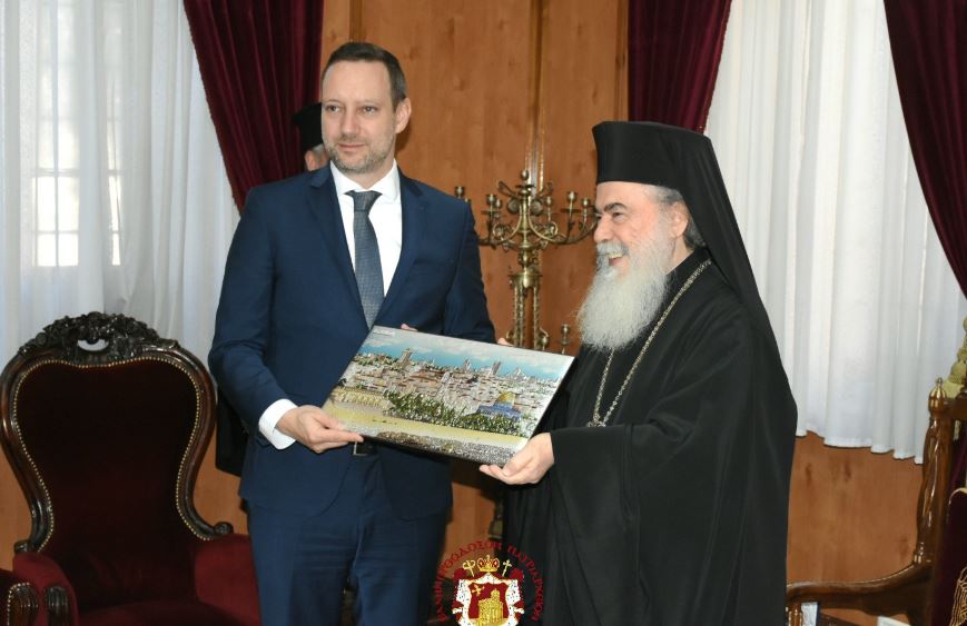 Hungarian delegation for the Aid of Persecuted Christians visit the Patriarchate