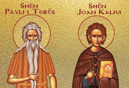 Oshënar Pavli i Tebës. Oshënar Joan Kaliviti. Oshënar Mauri. Dëshmor Pansofi