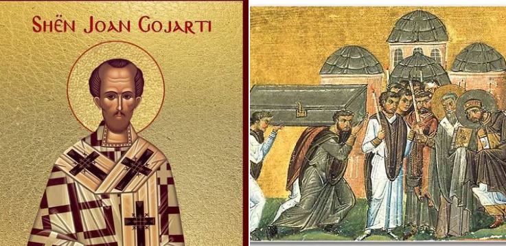 Transferimi i lipsanit të Joan Gojartit. Mbretëresha Markiana. Oshënar Klimi. Dëshmor i ri Dhimitri