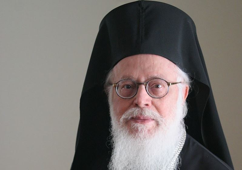 The departure to the Lord of the blessed Archbishop Anastasios Albania