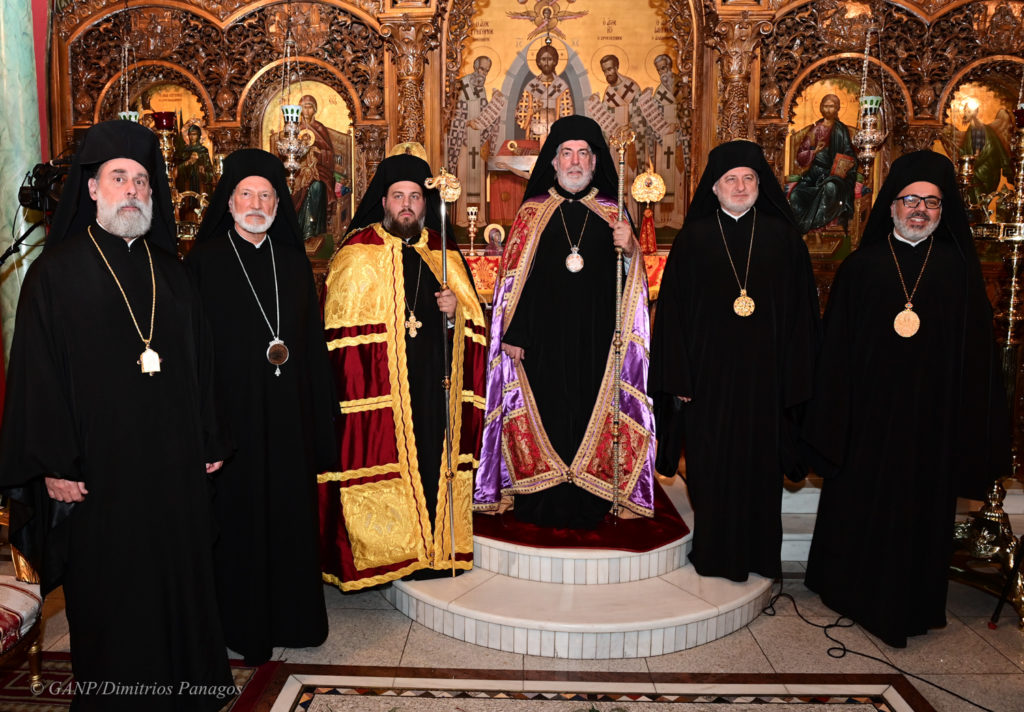 Enthronement of the new Abbot of the Patriarchal Monastery of Saint Irene Chrysovalantou, Astoria