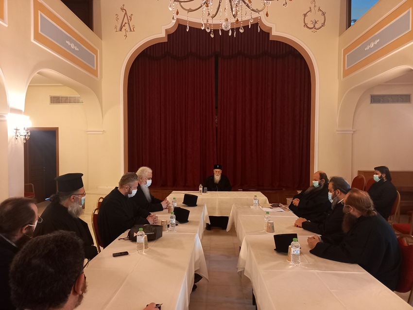 Υπό την προεδρία του Μητροπολίτη Κορίνθου η σύσκεψη για τους Κατανυκτικούς Εσπερινούς