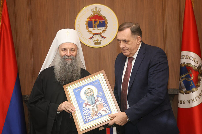 Serbian Patriarch decries verdict against president of Republika Srpska (Bosnia and Herzegovina)