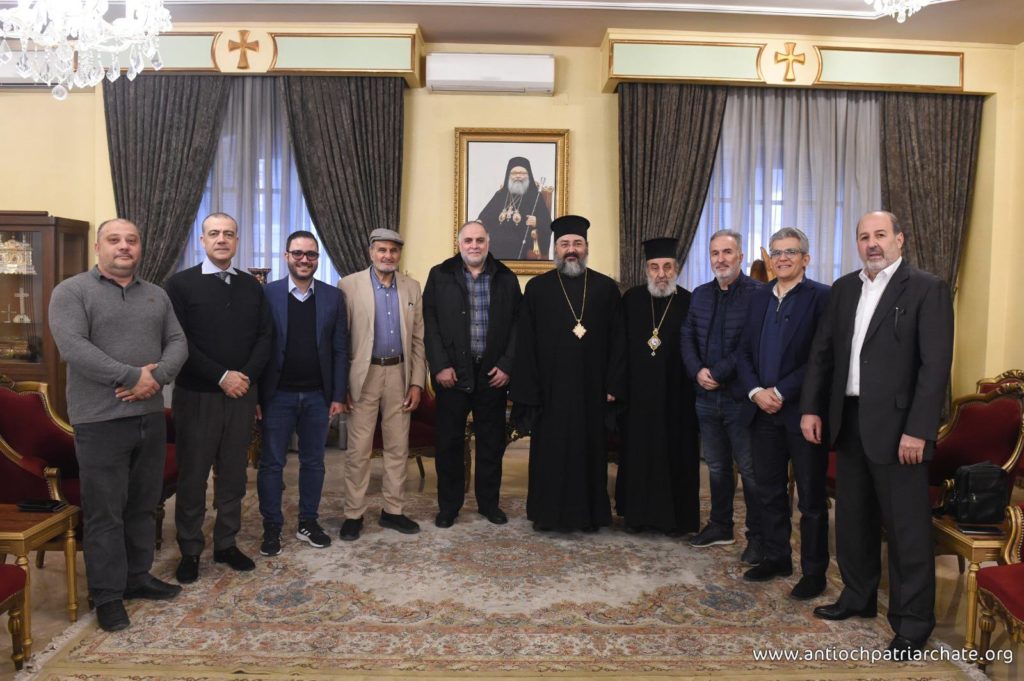 Κοινή Αντιπροσωπεία από τον Λίβανο και τη Συρία στην Πατριαρχική Έδρα στη Δαμασκό