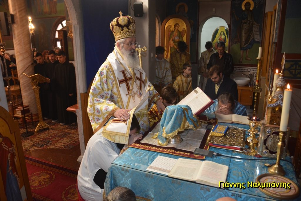 Η εις πρεσβύτερον χειροτονία του π. Ευαγγέλου Τσιολακίδη