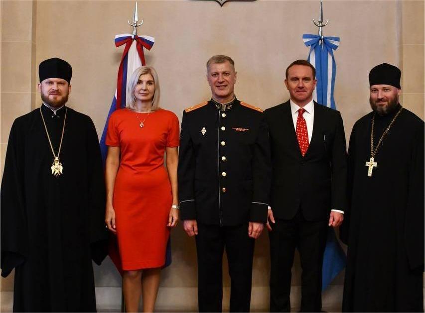 Епископ Аргентинский и Южноамериканский Леонид принял участие в торжественном мероприятии в Посольстве России в Аргентине