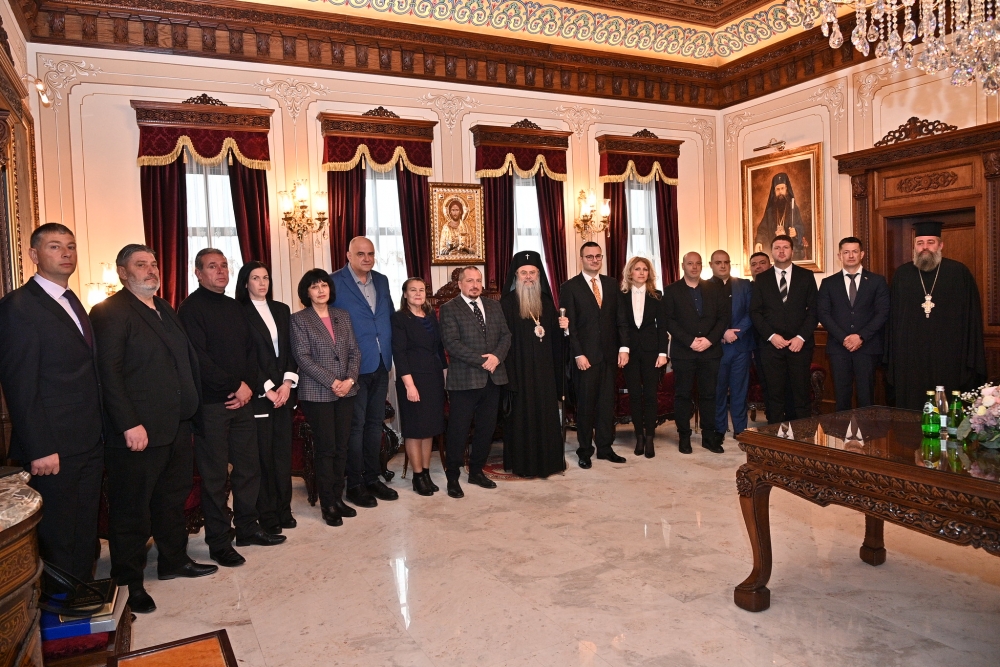 Посещение на кмета на Панагюрище и ръководството на Общинския съвет в Пловдивска митрополия