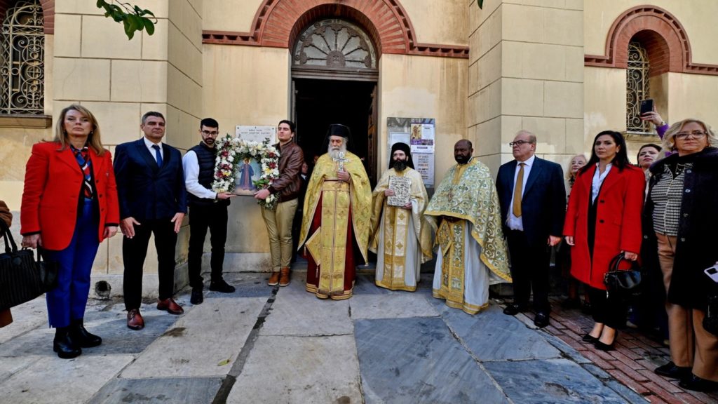 Οι Ναυπλιώτες της Αθήνας τίμησαν τον προστάτη της πατρίδας τους Άγιο Αναστάσιο