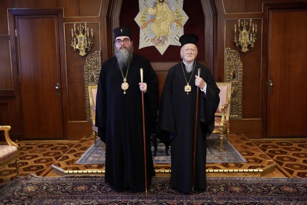 The Primate of the Church of the Czech Lands and Slovakia visits the Ecumenical Patriarchate