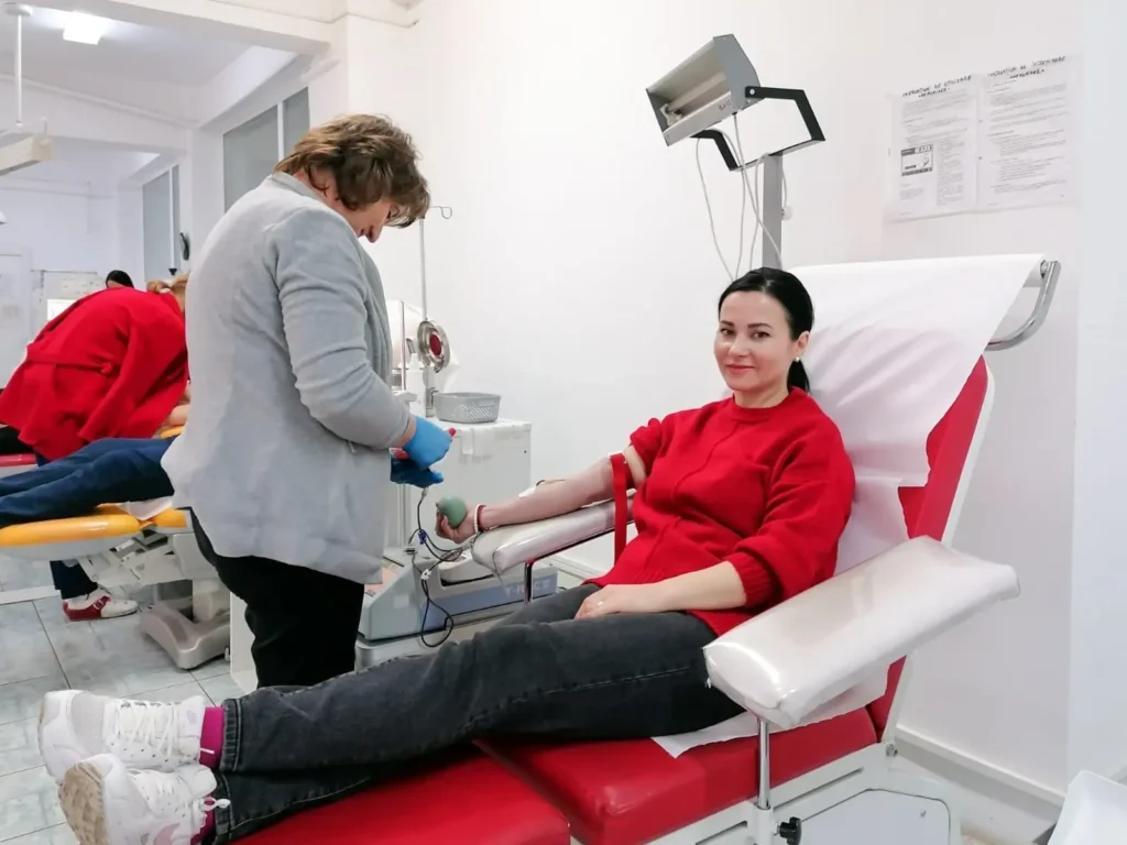 O nouă acțiune de donare de sânge a avut loc la Buzău