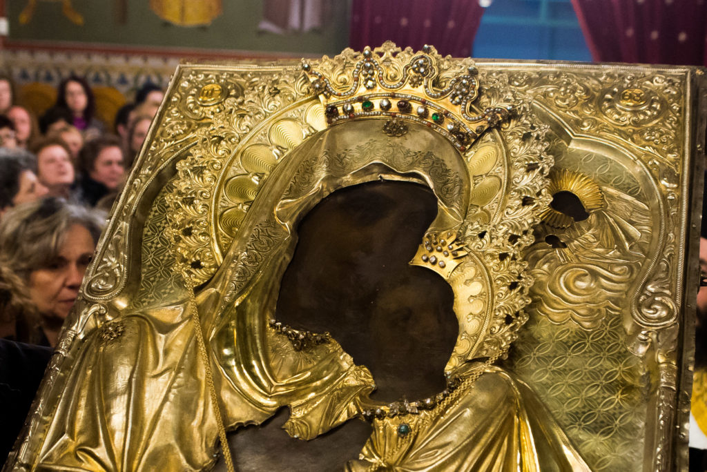 Έχει θησαυρόν των Καλαμών η πόλις την Υπαπαντήν εικόνα της Παρθένου