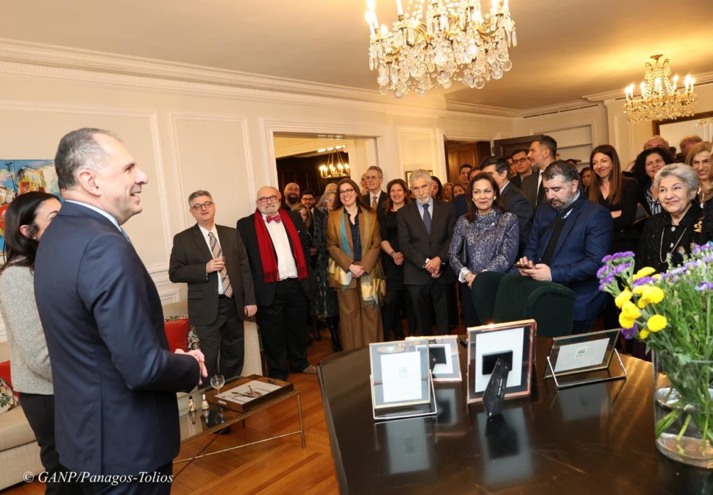 Συνάντηση Γεωργίου Γεραπετρίτη με εκπροσώπους της Ομογένειας στη Νέα Υόρκη