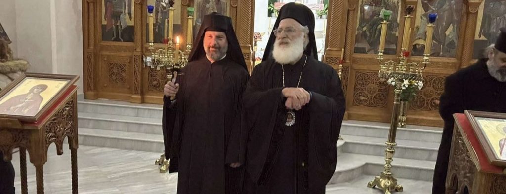 Ρασοφορία μοναχού Πορφυρίου Κηπαράκη από τον Μητροπολίτη Αρκαλοχωρίου