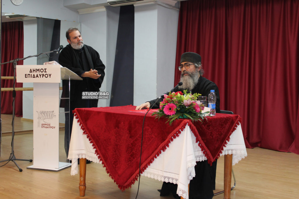Ομιλία του π. Δωρόθεου από την Τροιζηνία στο Λυγουριό Αργολίδας