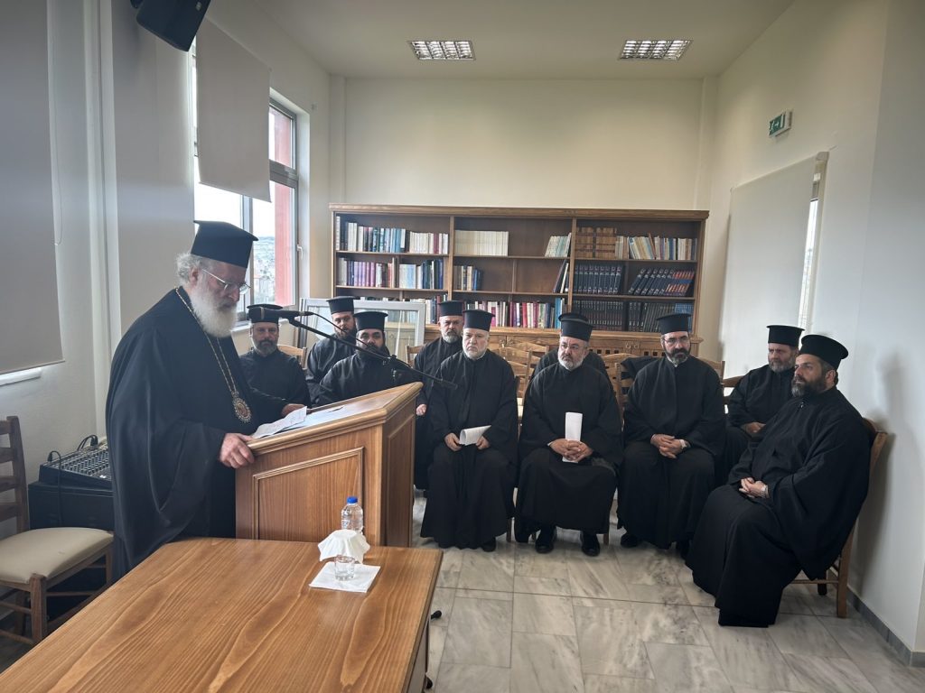 Ιερατική Σύναξη στην Ιερά Μητρόπολη Αρκαλοχωρίου