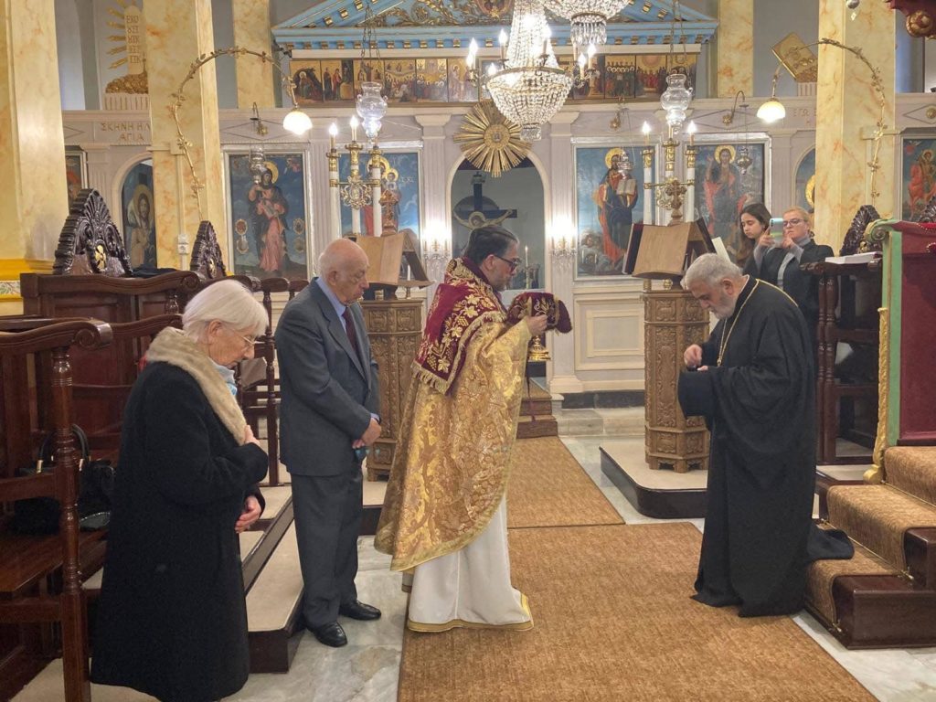 Κυριακή της Υπαπαντής του Χριστού στον Ιερό Ναό Αγίας Παρασκευής της Κοινότητος Βαθυρρύακος