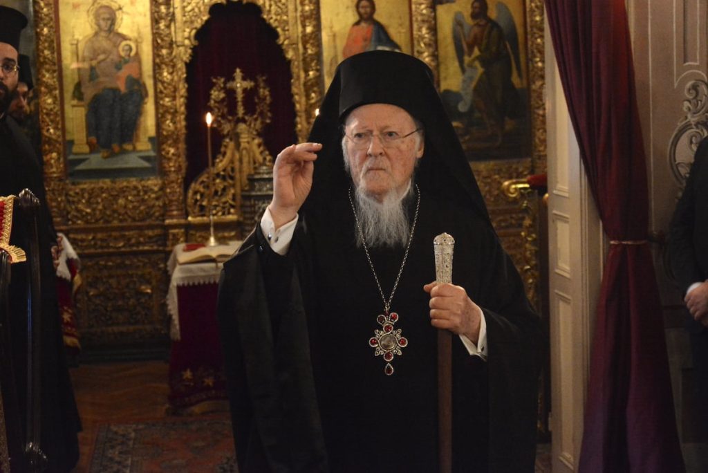 The Ecumenical Patriarch thanks the Arsakeia Schools for supporting the schools of Imbros