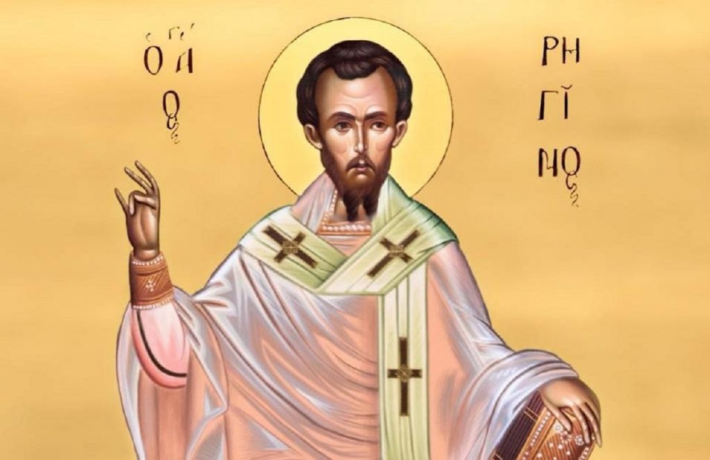 25 Φεβρουαρίου: Εορτάζει ο Άγιος Ιερομάρτυς Ρηγίνος, Επίσκοπος Σκοπέλου