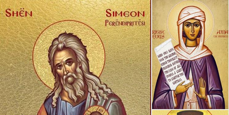 Oshënar Simeon Hyjpritësi, Profetesha Ana. Profeti Azaria. Oshënar Nikolla i Japonisë. Dëshmor Vlashi, bariu