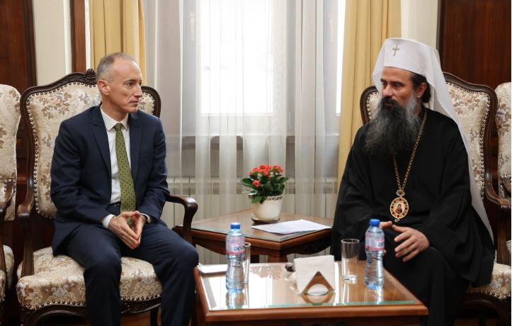 Българският патриарх Даниил се срещна с министъра на образованието и науката Красимир Вълчев