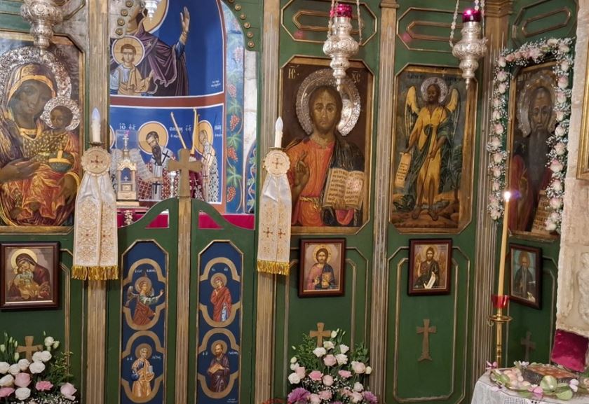 The feast of  Saint Euthymios at the Patriarchate