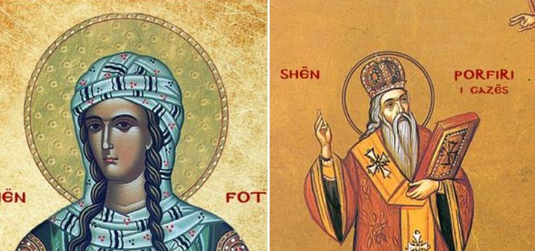 Dëshmoret Fotinia Samaritane, Anatolia. Oshënar Porfiri i Gazës. Dëshmor Theokliti