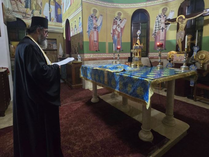 خدمة صلاة البراكليسي للقديس بندلايمون الطبيب الشافي