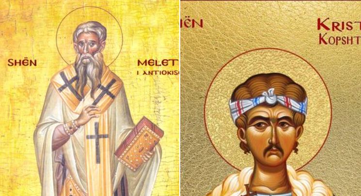 Oshënar Meleti i Antiokisë. Dëshmor i ri Kristo Kopshtari, shqiptar