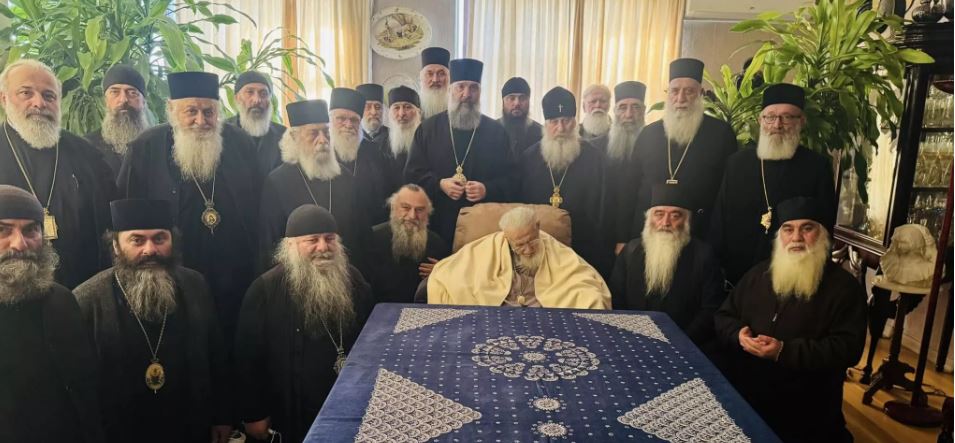პატრიარქის შეხვედრა მღვდელმთავრებთან