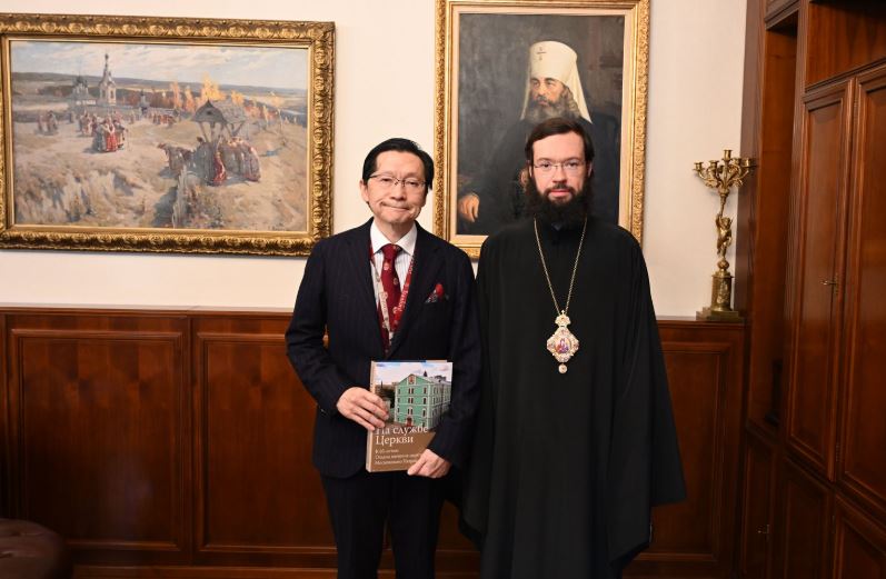 Председатель Отдела внешних церковных связей встретился с послом Японии в России