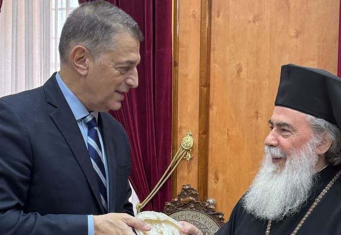 The visit of the Administrator of Mount Athos to the Patriarchate