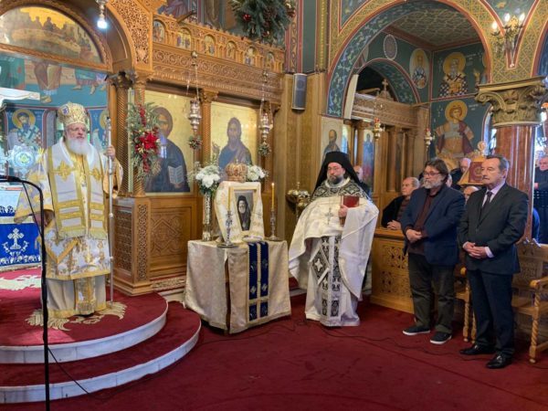 Μνημόσυνο του Αρχιεπισκόπου Αθηνών Χριστοδούλου και των ηρώων των Ιμίων στην Αγία Μαρίνα Ηλιουπόλεως