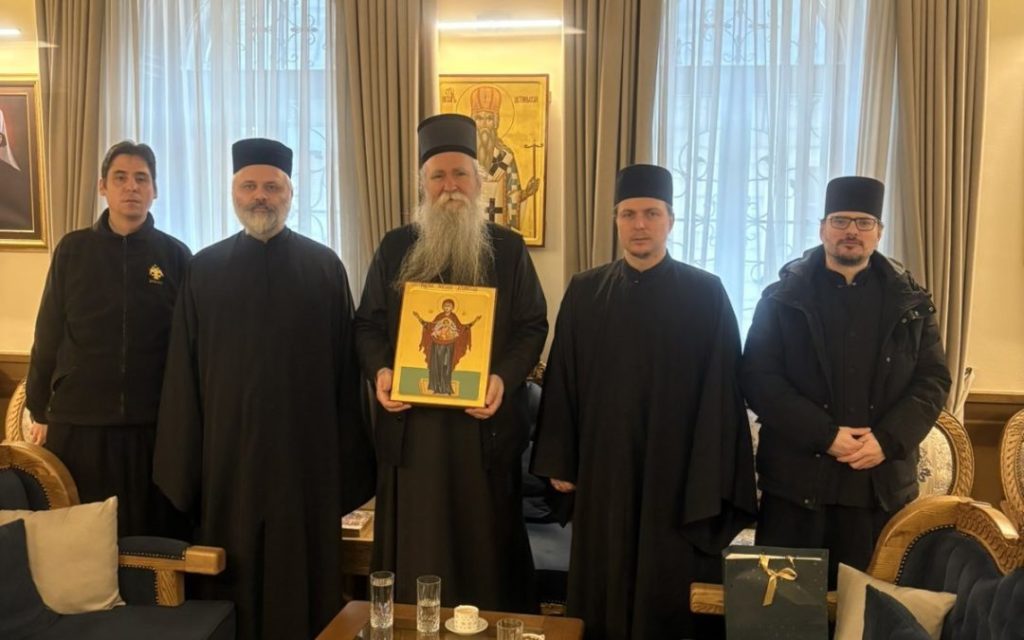 Митрополит Јоаникије примио делегацију Богословског факултета из Прешова и свештенства Прешовске епархије из Словачке