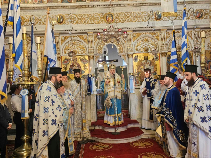 Ο εορτασμός της 25ης Μαρτίου στη Νάξο