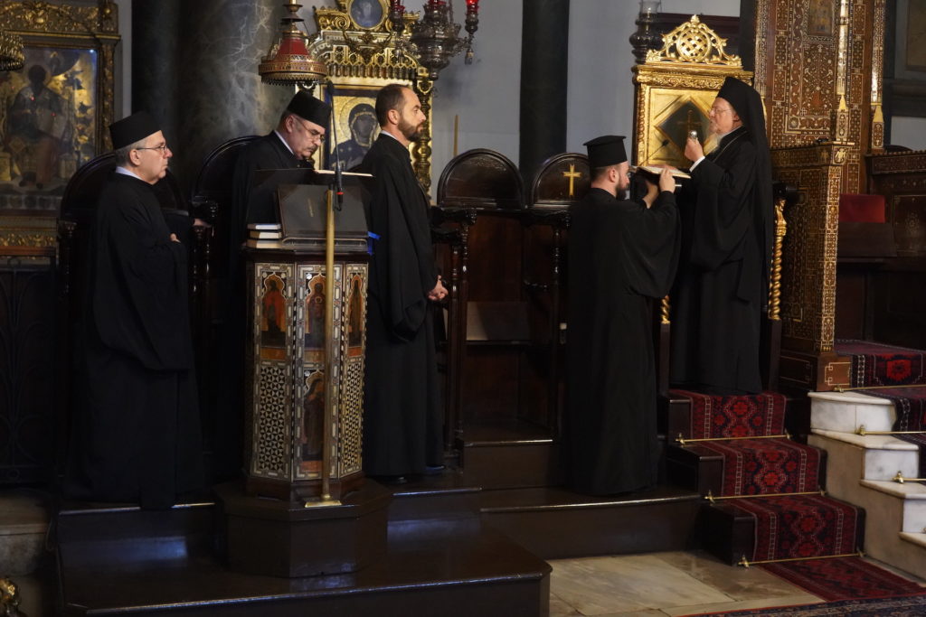 Cheesefare Sunday and the 1st Lenten Vespers at the Phanar