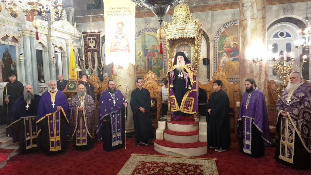 Α´ Κατανυκτικός Εσπερινός στην Ι.Μ. Σάμου